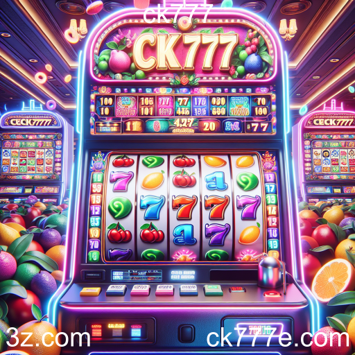 Descubra a Emoção dos Caça-níqueis no ck777